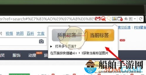 《猎豹浏览器》批量下载网页图片的方法介绍